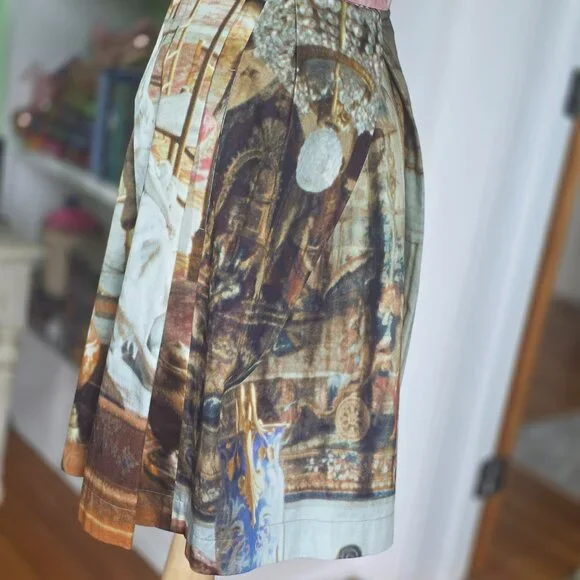 NWT Vivienne Westwood Anglomania Women’s Liberty Dress, Salon Print -- 38, US 2 - Picture 4 of 15